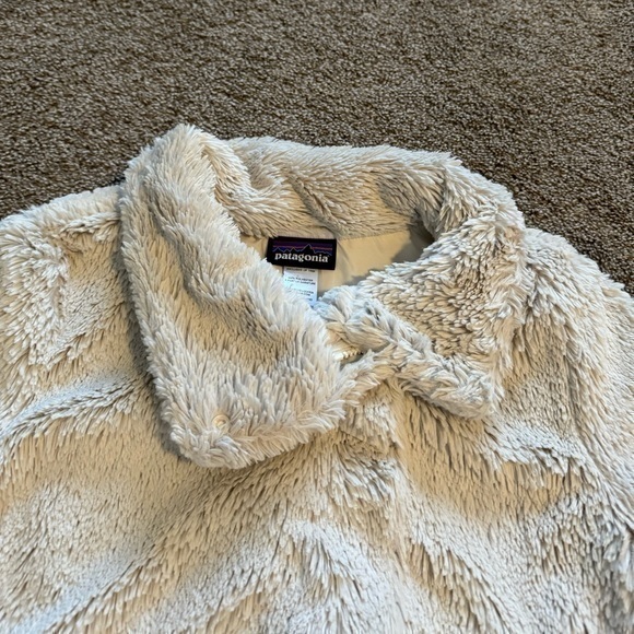 Patagonia‎ Pelage Faux Fur Sherpa Cozy Zip Jacket Small - Picture 7 of 13